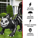 HISKBCATS061-L Holiday/Halloween/Halloween Outdoor Decor