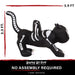 HISKBCATS061-L Holiday/Halloween/Halloween Outdoor Decor