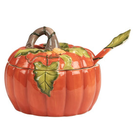 Harvest Morning Pumpkin Tureen with Ladle