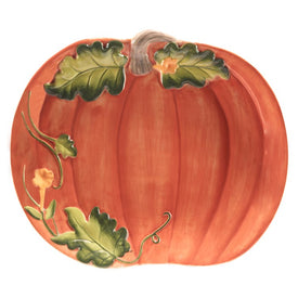 Harvest Morning Pumpkin Platter