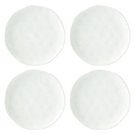 Bay Colors Accent Plates Set of 4 - White