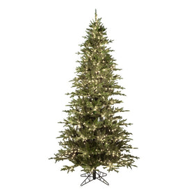 6.5' x 42" Pre-Lit Kamas Fraser Fir Artificial Christmas Tree with Warm White Low Voltage 3MM LED Lights