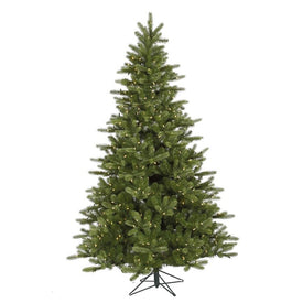 7.5' Pre-Lit King Spruce Artificial Christmas Tree with Warm White Dura-Lit LED Lights