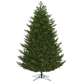 7.5' x 60" Pre-Lit Eagle Fraser Full Artificial Christmas Tree with Warm White Dura-lit LED Lights