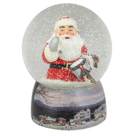 6.5" Norman Rockwell A Drum for Tommy Christmas Snow Globe