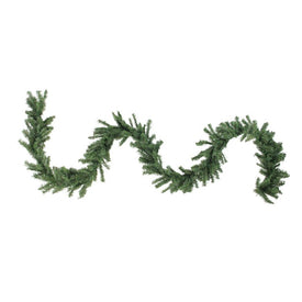 100' x 10" Unlit Green Canadian Pine Artificial Christmas Garland