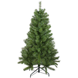4.5' x 35" Unlit Medium Mixed Pine Artificial Christmas Tree