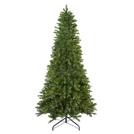 9' Pre-Lit Slim Eastern Pine Artificial Christmas Tree with Clear Lights