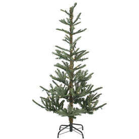 6.5' Pre-Lit Nordmann Fir Artificial Christmas Tree with Warm Clear LED Lights