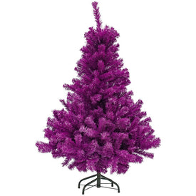 6' Unlit Boysenberry Purple Pine Artificial Christmas Tree