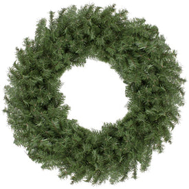 30" Unlit Canadian Pine Artificial Christmas Wreath