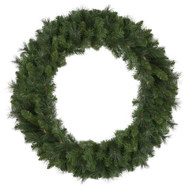 36" Unlit Beaver Pine Mixed Artificial Christmas Wreath