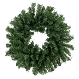 20" Unlit Canadian Pine Artificial Christmas Wreath
