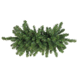 32" Unlit Canadian Pine Artificial Christmas Door Swag