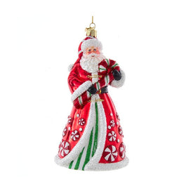 7" Bellisimo Santa with Peppermint Candy