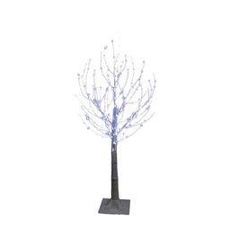 3' Pre-Lit Winter White Twig Tree with 300 Cool White Fairy LED Lights