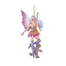 6" Amy Brown Gingerbread Fairy Ornament