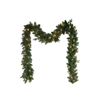 Product Image: P60090LEDWW Holiday/Christmas/Christmas Wreaths & Garlands & Swags