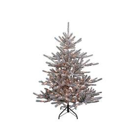 5' Pre-Lit Artificial Vail Pine Tree with Clear Incandescent Lights