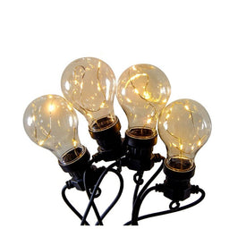 40-Light Edison Bulb String Light Set