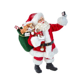 11" Fabriche Santa Taking Selfie