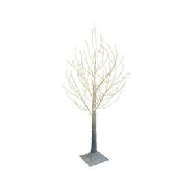 3' Pre-Lit Winter White Twig Tree with 300 Warm White Fairy LED Lights
