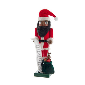 15" African American Santa Nutcracker