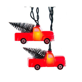 10-Light Red Pickup Truck Light Set