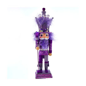 16" Hollywood Purple King Nutcracker