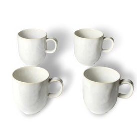 Cozina Mugs Set of 4 - White