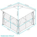 CRE-621 Outdoor/Outdoor Shade/Gazebos