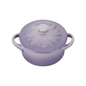 Mini Round Cocotte with Flower Lid - Provence