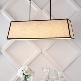Crosby Four-Light Trapezoidal Linear LED Pendant