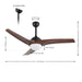 JYL9717D Lighting/Ceiling Lights/Ceiling Fans