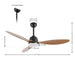 JYL9714D Lighting/Ceiling Lights/Ceiling Fans