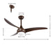 JYL9718D Lighting/Ceiling Lights/Ceiling Fans