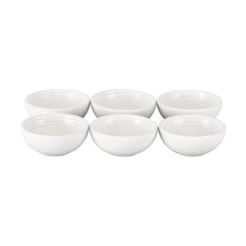 Pinch Bowl Six-Piece Gift Set - White