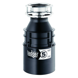 Badger 5 Compact 1/2 HP Continuous Feed Garbage Disposal