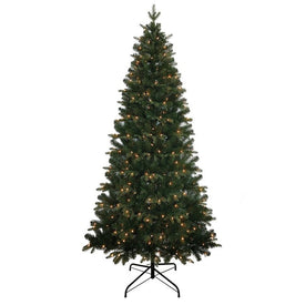 7' Pre-Lit Studio Spruce Christmas Tree with 350 Clear Incandescent Lights