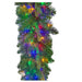 GRL72090LEDM Holiday/Christmas/Christmas Wreaths & Garlands & Swags
