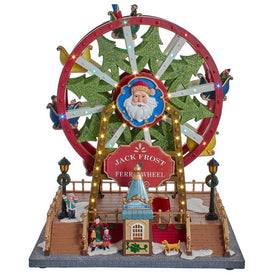 13" Lighted Musical Christmas Ferris Wheel with Motion
