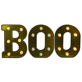 6.5" LED Lighted BOO Halloween Marquee Sign
