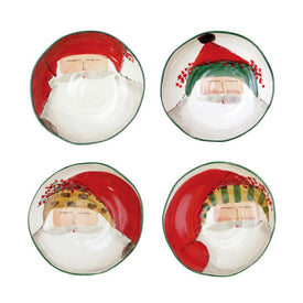 Old St. Nick Assorted Pasta Bowls Set of 4