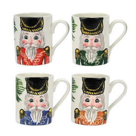 Nutcrackers Assorted Mugs Set of 4