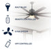 JYL9713B Lighting/Ceiling Lights/Ceiling Fans
