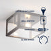 JYL9553A Lighting/Ceiling Lights/Flush & Semi-Flush Lights