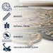 RNF118A-6R Decor/Furniture & Rugs/Area Rugs