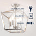 JYL7610D Lighting/Ceiling Lights/Flush & Semi-Flush Lights