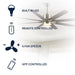 JYL9712C Lighting/Ceiling Lights/Ceiling Fans