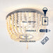 JYL9074B Lighting/Ceiling Lights/Flush & Semi-Flush Lights